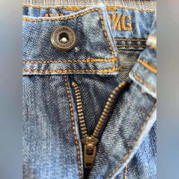 Women’s Billabong MiniLow Rise Denim Distressed Skirt - Picture 2 of 15